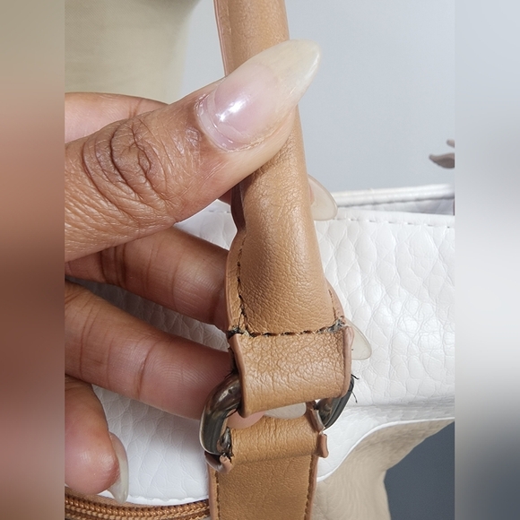 Kim Rogers Women's Two-Tone Shoulder Purse (Great For Upcycling) - Picture 12 of 16